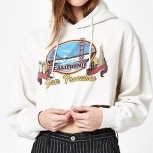 Brandy Melville cropped San Francisco hoodie